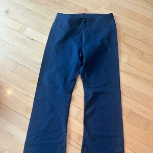 Pact Organic Cotton - French Navy Boot Cut/Flare Leggings Size Medium